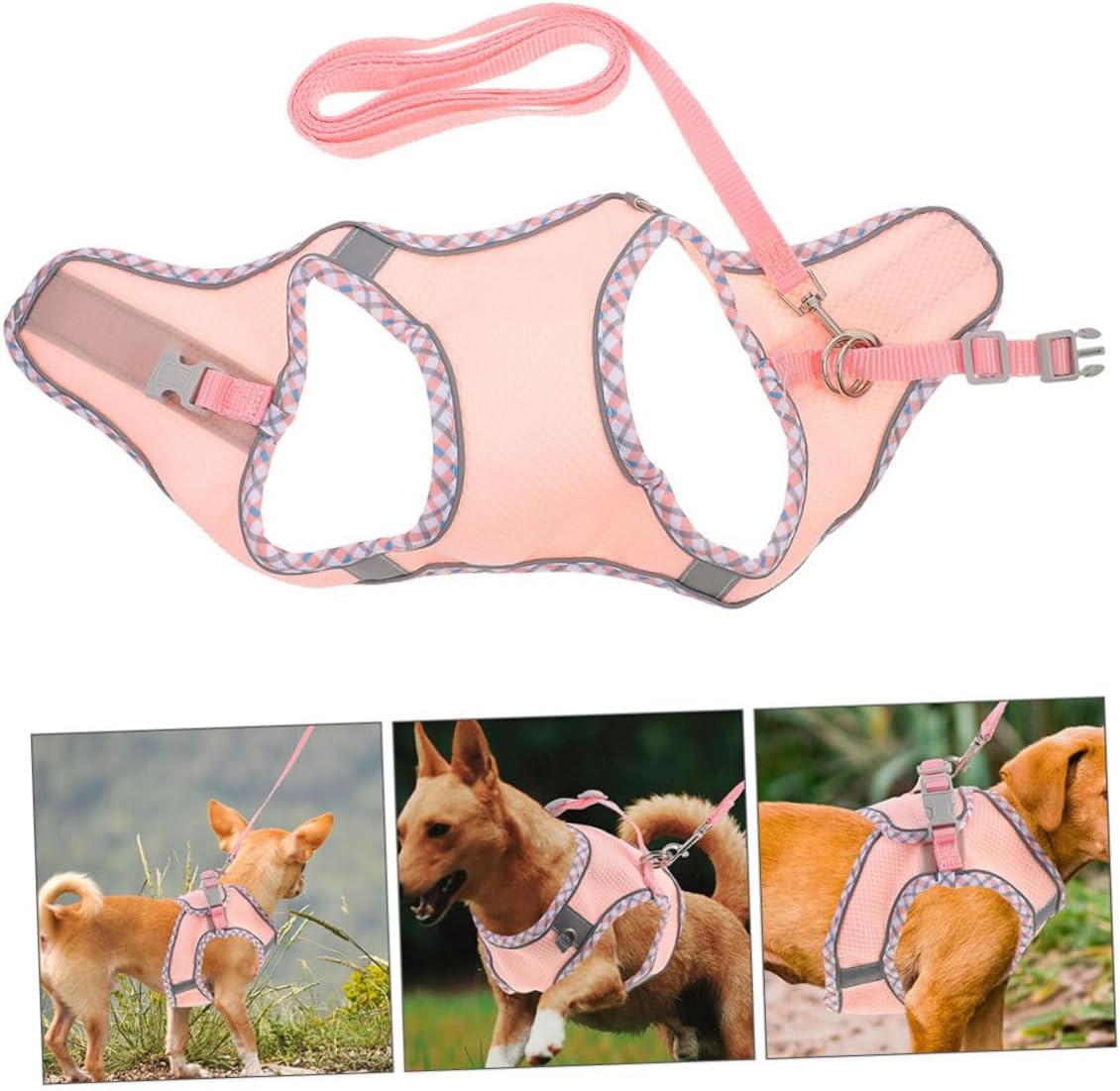 SUPVOX Chaleco para Pasear Perros Resistente con Correa para Perros Pequeños Y Grandes Accesorio para Cachorros