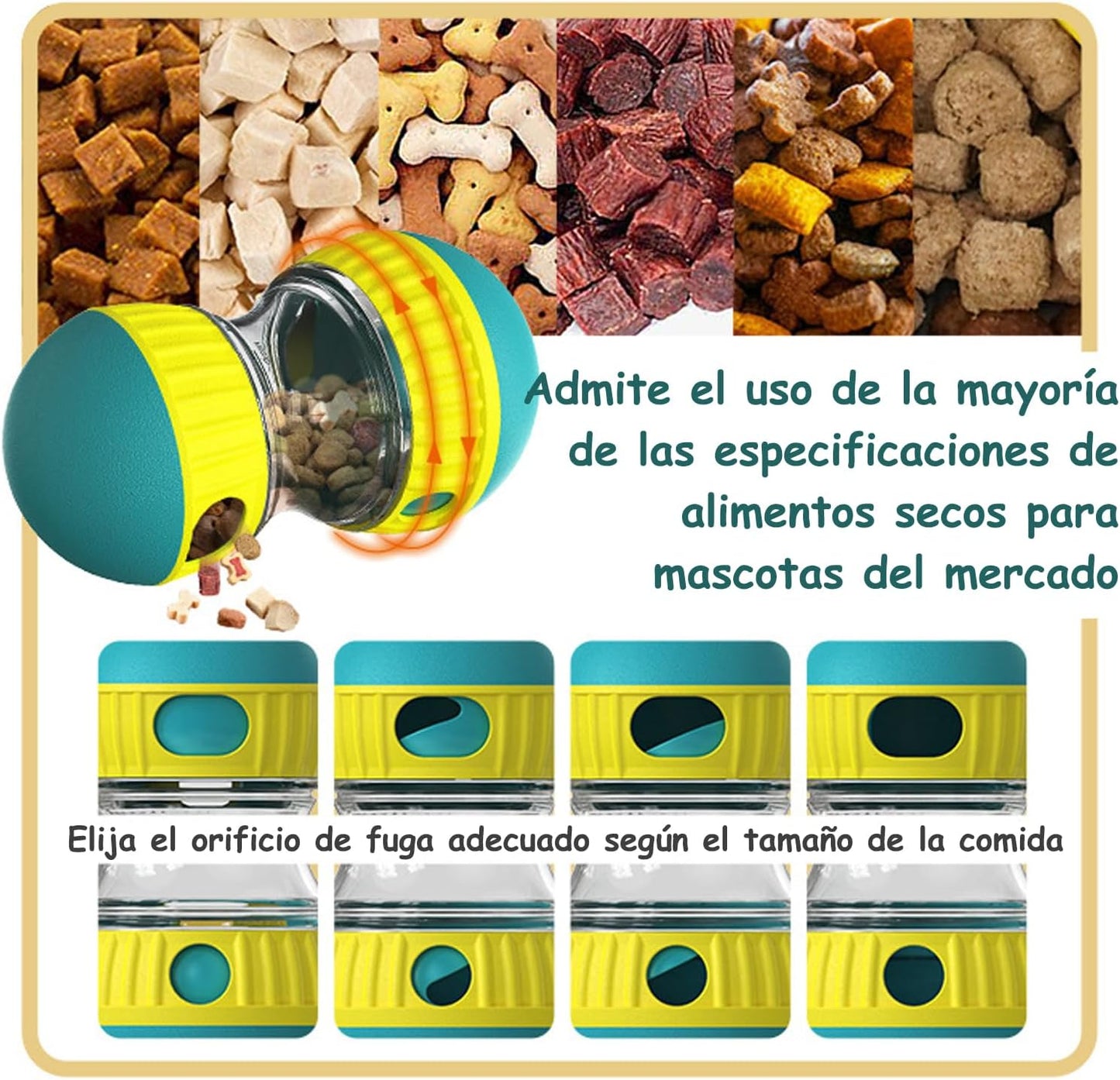 NXQAPUO 2 Juguetes interactivos para Perro, Juguetes antiestres para Perros, alimentación Lenta, adecuados para Perros, Gatos, Juguetes interactivos.