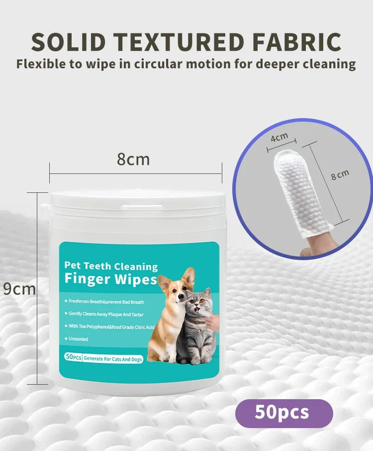 🦷 Dedales Limpiadores de Dientes para Mascotas