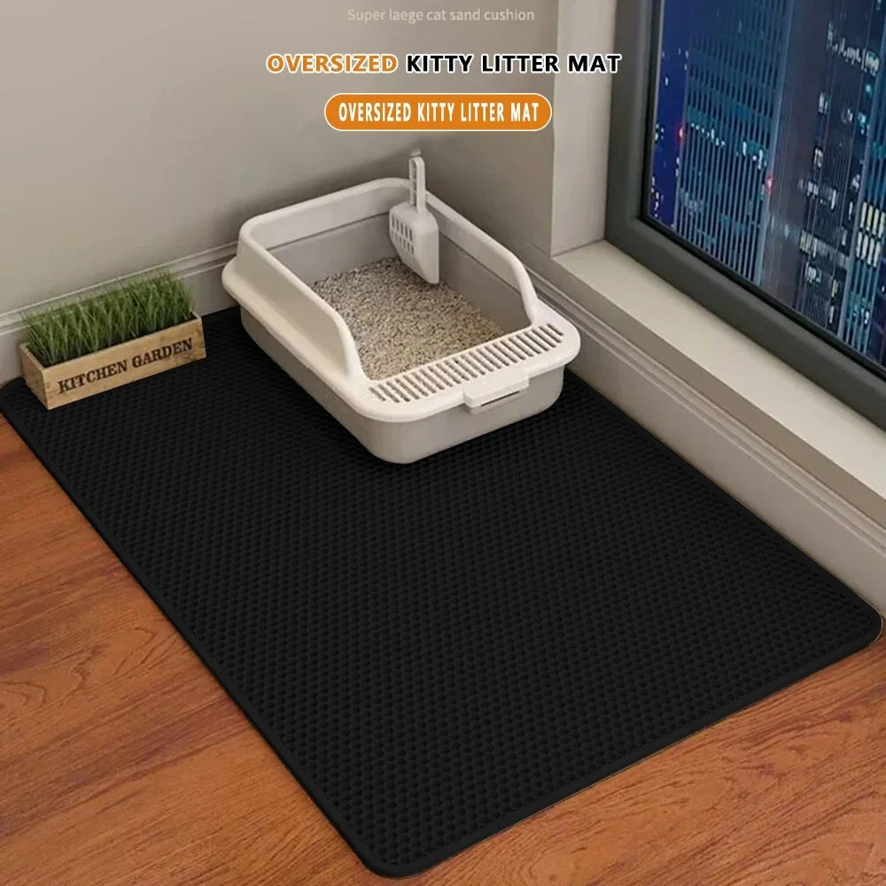 🐾 Tapete Atrapa Arena Impermeable para Gatos