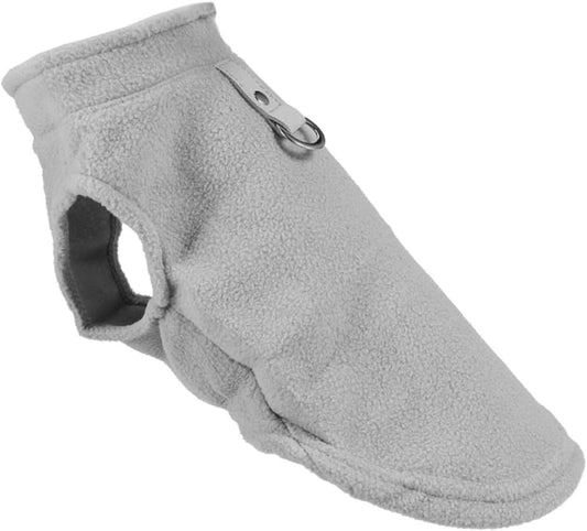 VILLFUL Ropa para Perros Abrigo Acolchado para Cuerda De Tracción para Perros Pequeños Y Grandes Gris Talla M