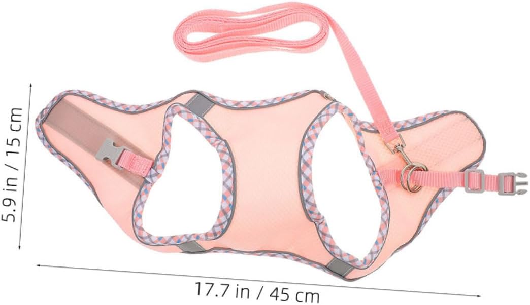 SUPVOX Chaleco para Pasear Perros Resistente con Correa para Perros Pequeños Y Grandes Accesorio para Cachorros