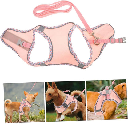SUPVOX Chaleco para Pasear Perros Resistente con Correa para Perros Pequeños Y Grandes Accesorio para Cachorros