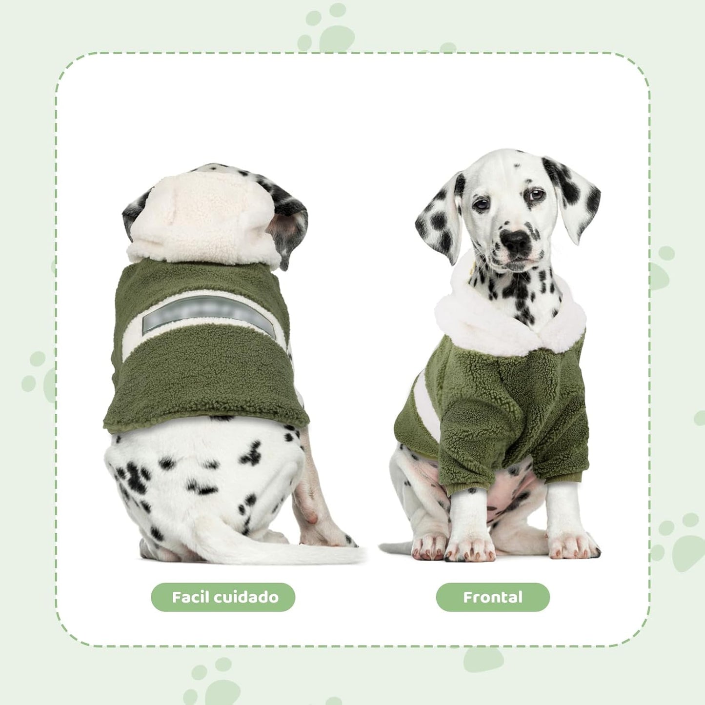 Sudadera para Perro, Sueter para Perros con Capucha, Ropa para Perro con Agujero para Correa, Sudaderas para Perros Medianos y Grandes en Clima frío