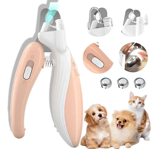 Cortador De Uñas Para Mascotas Con luz LED