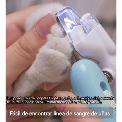 Cortador De Uñas Para Mascotas Con luz LED