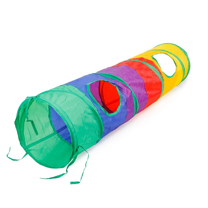 🌀 Túnel Plegable en S para Gatos