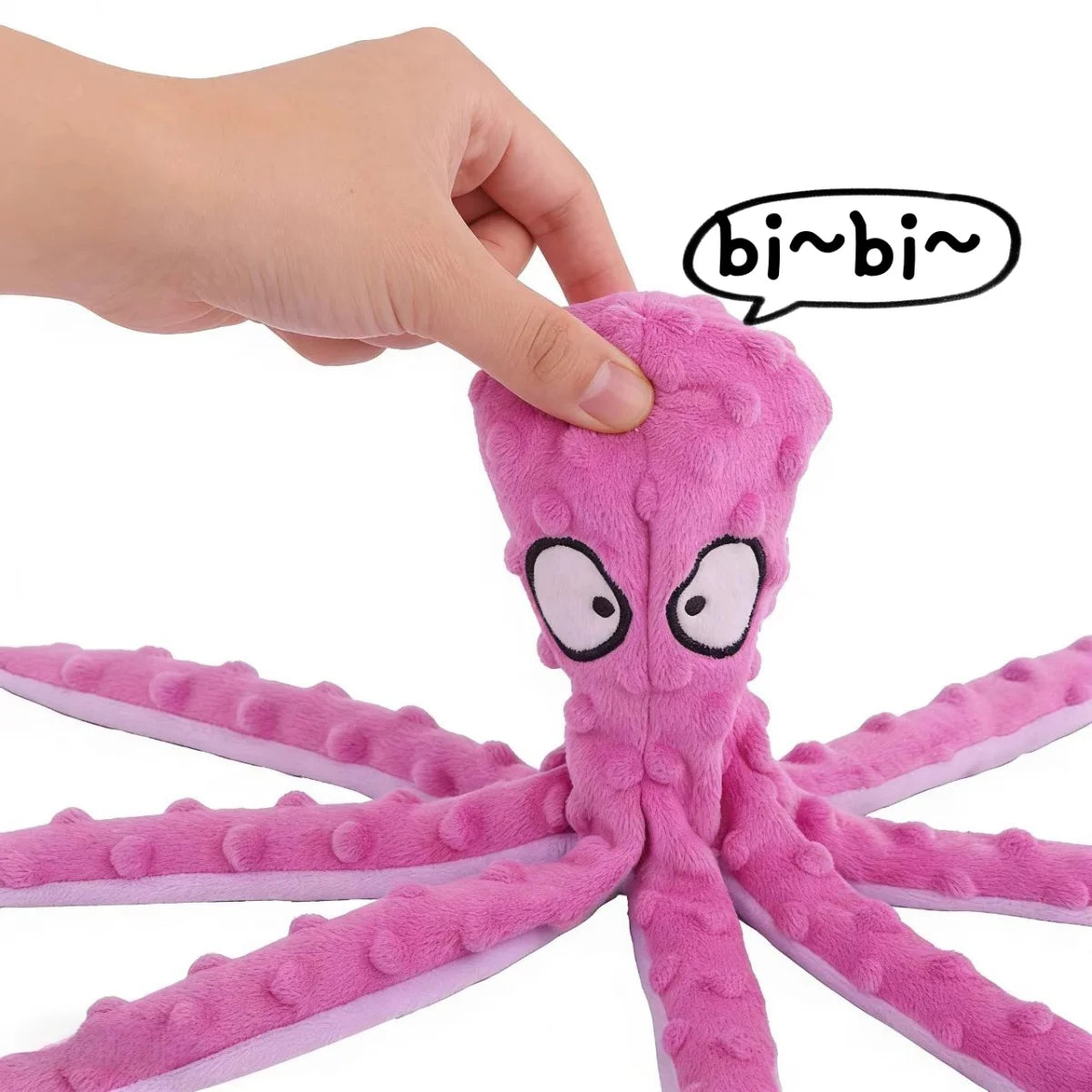 🐙 Pulpo de Peluche Chillón