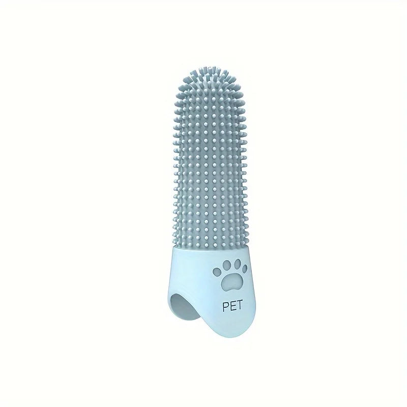 🪥 Cepillo de Dientes de Dedo de Silicona para Mascotas