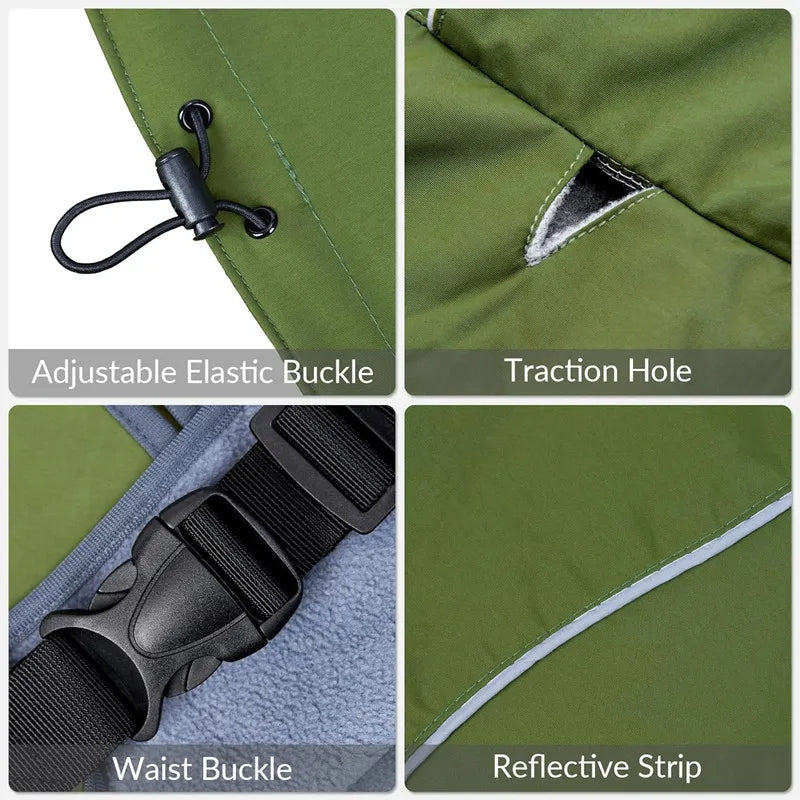☔ Impermeable Rompevientos para Perros