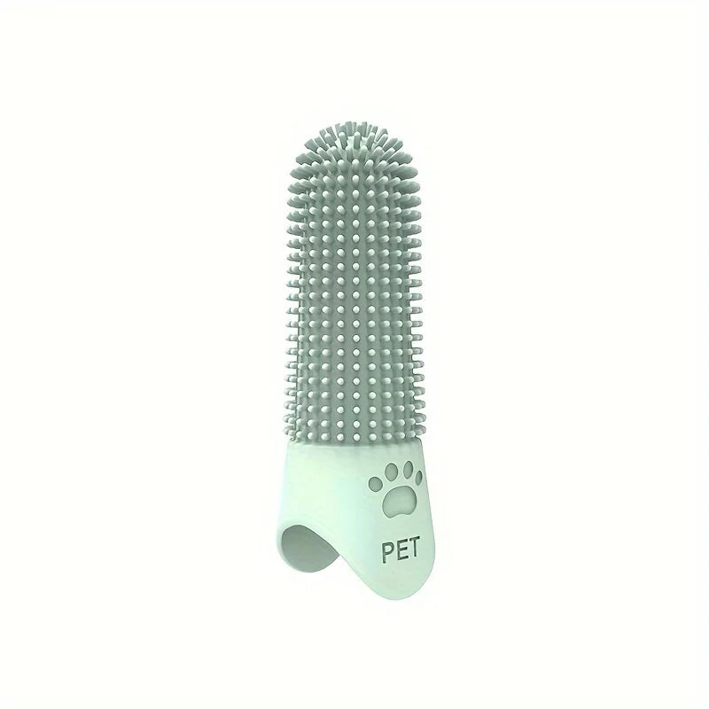 🪥 Cepillo de Dientes de Dedo de Silicona para Mascotas