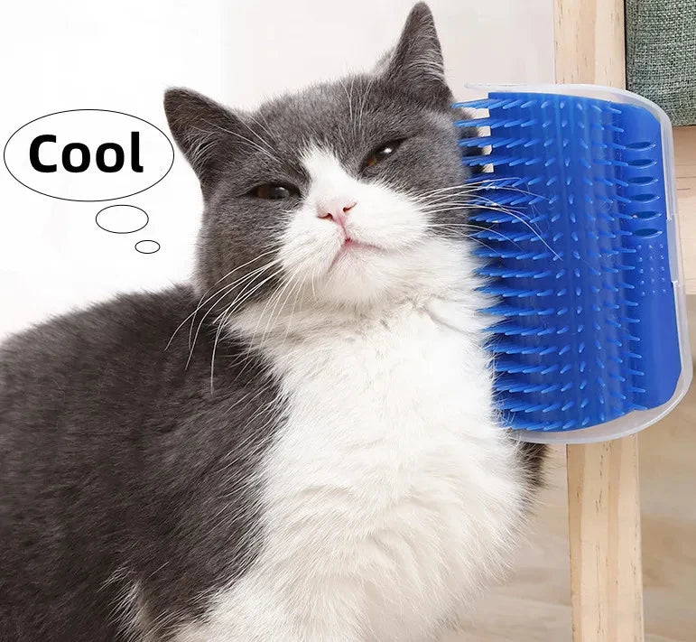 🧹 Cepillo de Esquina para Gatos