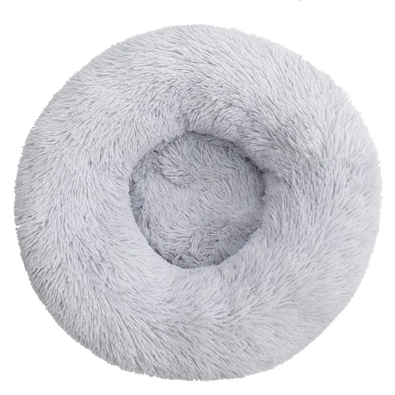 🛏️ Cama Redonda Suave para Perros (6 tamaños)