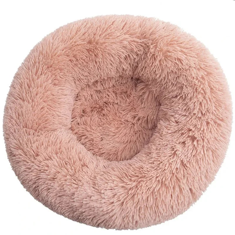 🛏️ Cama Redonda Suave para Perros (6 tamaños)