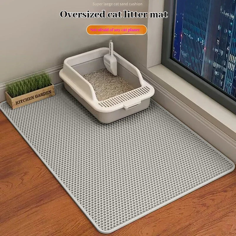 🐾 Tapete Atrapa Arena Impermeable para Gatos