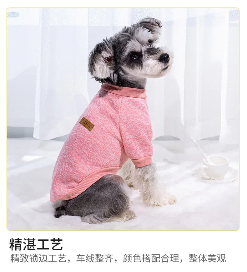 🧶 Suéter Tejido Cuello Redondo para Perros y Gatos