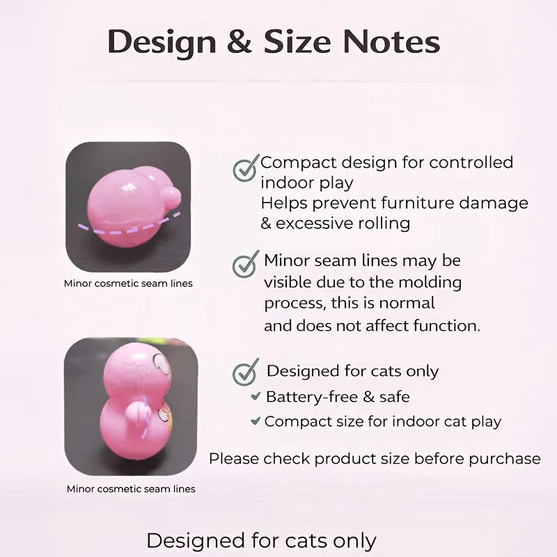 ⚽ Pelotas Rodantes para Gatos (10 pzs)