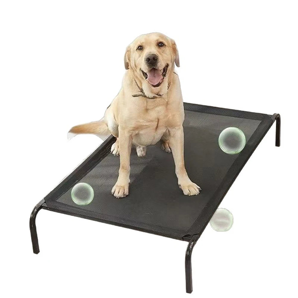 🛏️ Cama Elevada Portátil para Perros Grandes