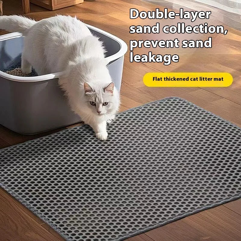 🐾 Tapete Atrapa Arena Impermeable para Gatos