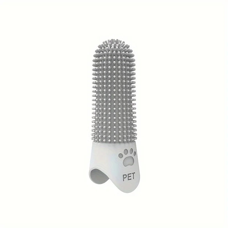 🪥 Cepillo de Dientes de Dedo de Silicona para Mascotas
