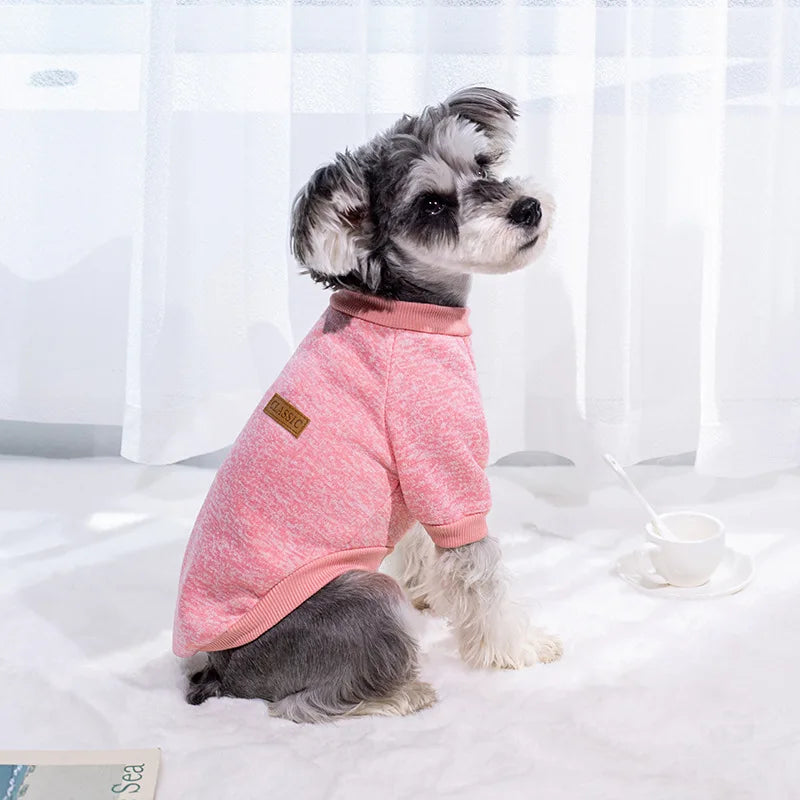 🧶 Suéter Tejido Cuello Redondo para Perros y Gatos