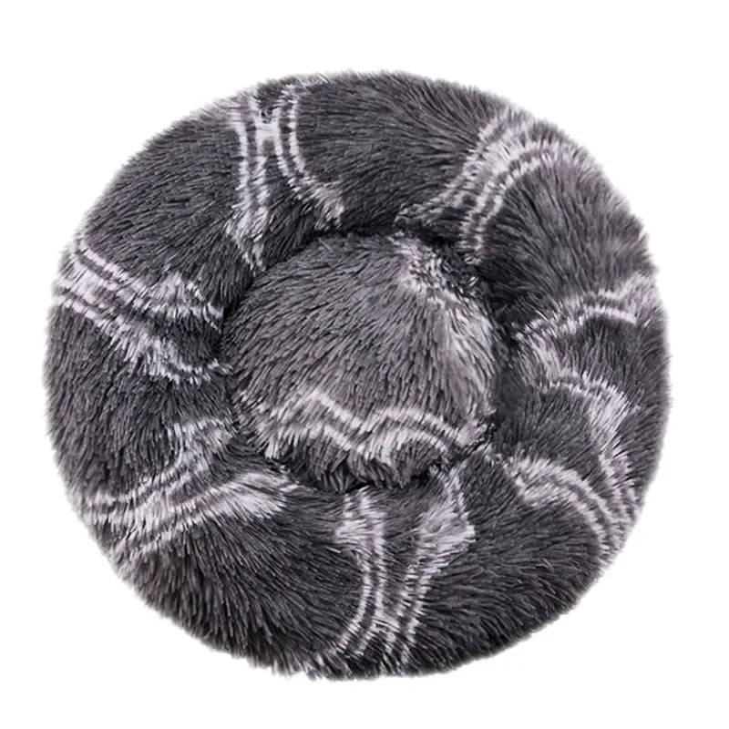🛏️ Cama Redonda Suave para Perros (6 tamaños)
