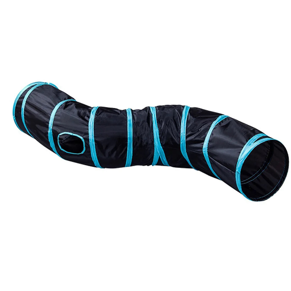 🌀 Túnel Plegable en S para Gatos
