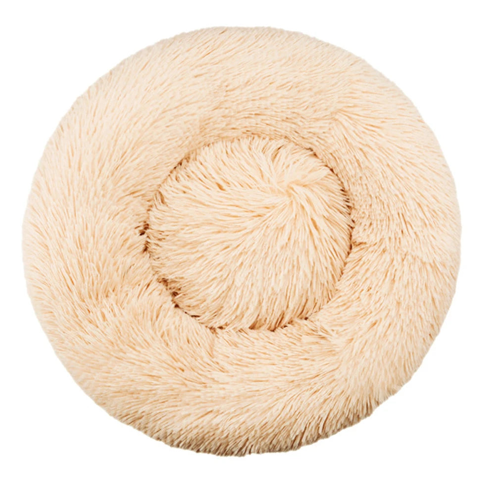 🛏️ Cama Redonda Suave para Perros (6 tamaños)