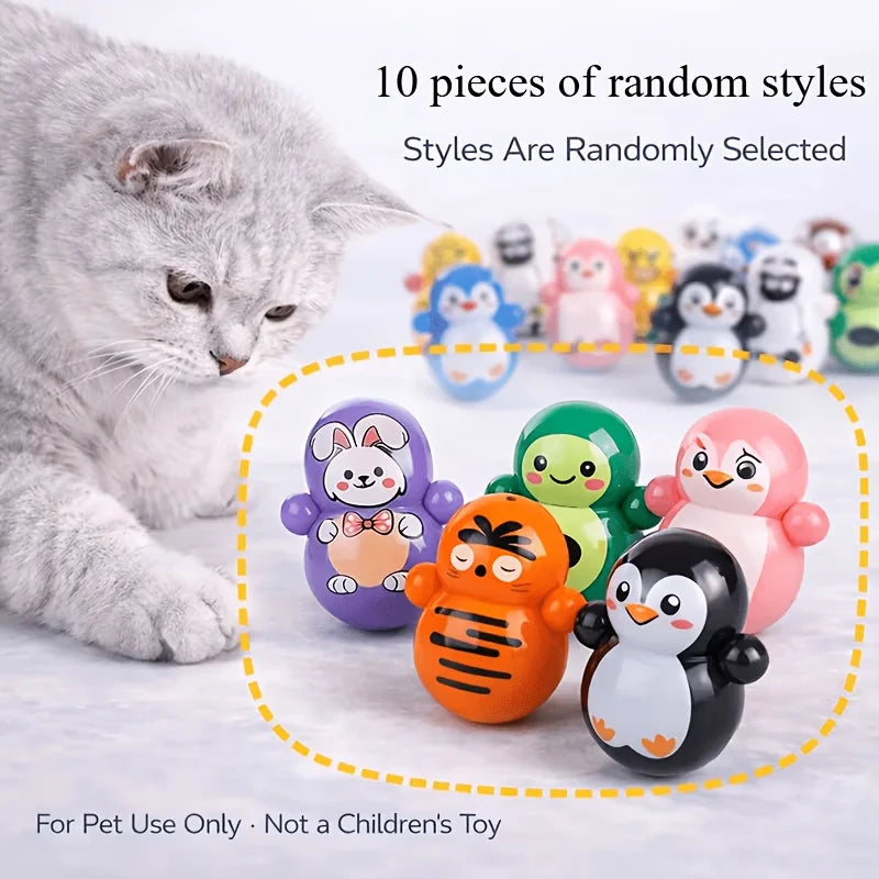 ⚽ Pelotas Rodantes para Gatos (10 pzs)