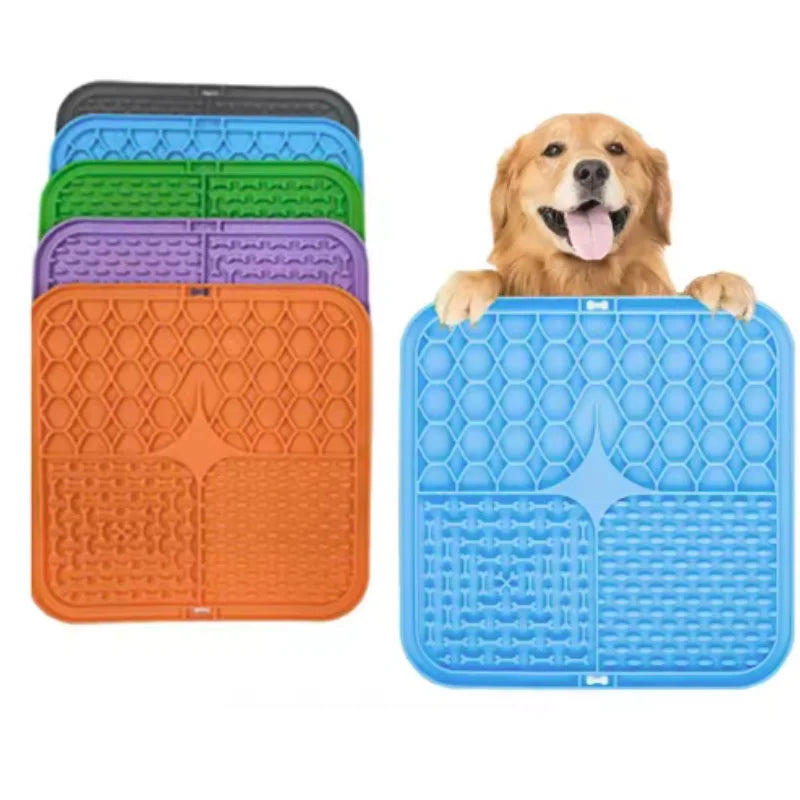 🍯 Tapete Lamedor de Silicona para Mascotas