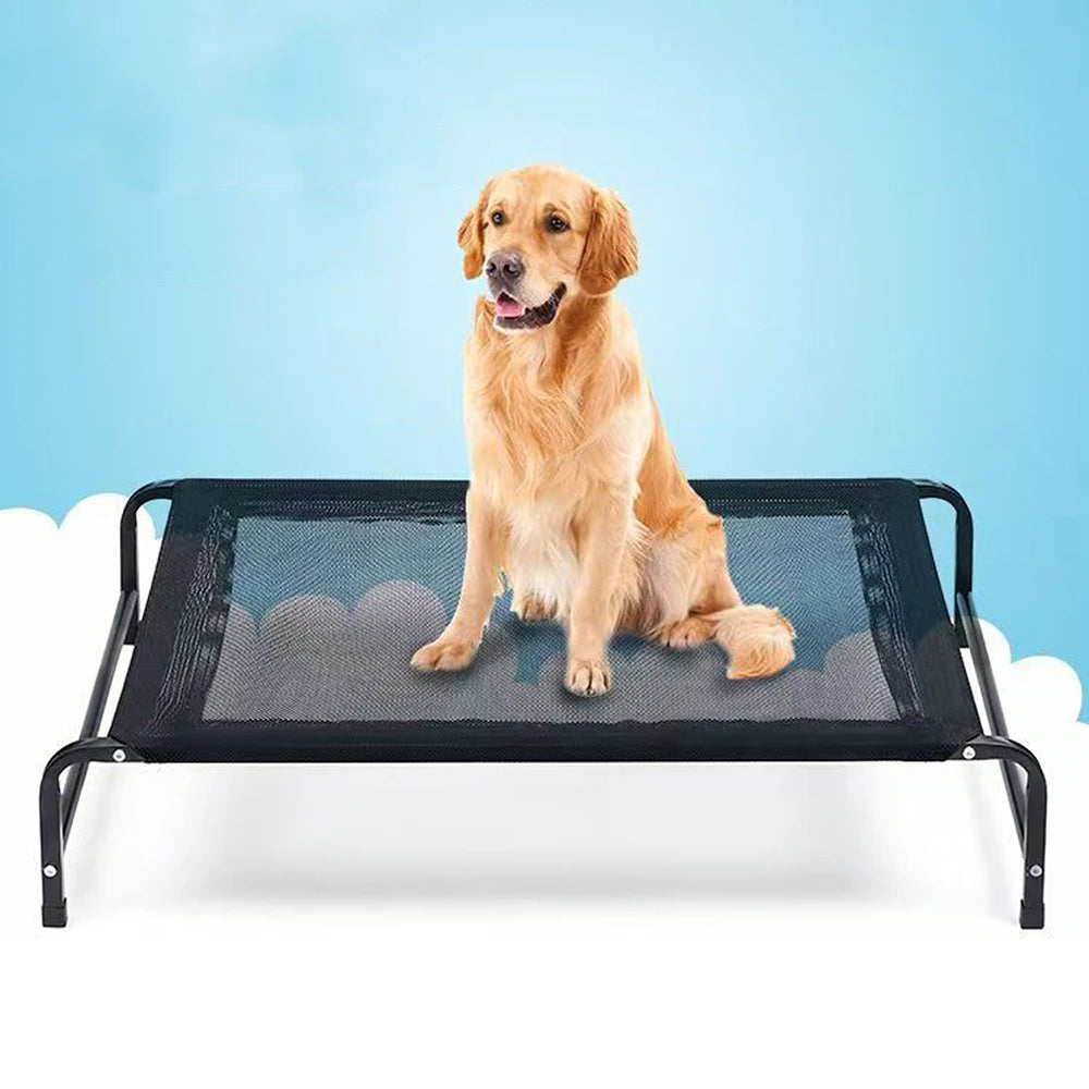 🛏️ Cama Elevada Portátil para Perros Grandes