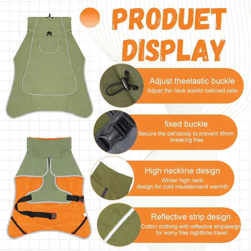 ☔ Impermeable Rompevientos para Perros