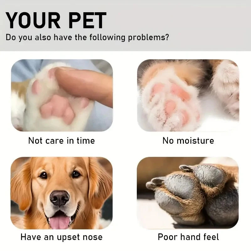 🐾 Bálsamo para Nariz y Patitas de Mascotas 45g