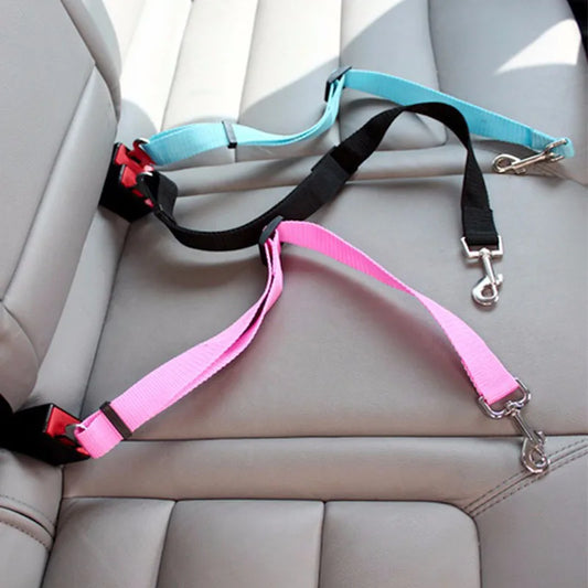 🚗 Cinturón de Seguridad Ajustable para Mascotas en Auto