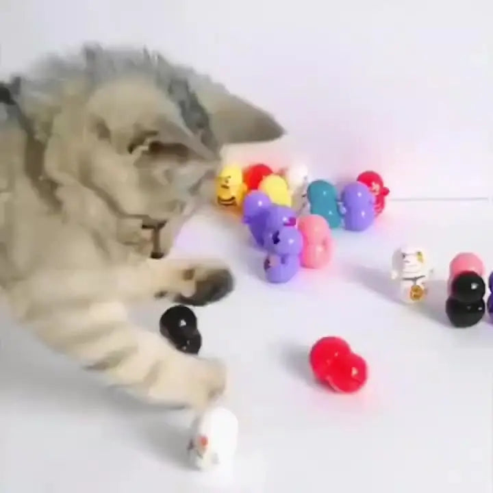 ⚽ Pelotas Rodantes para Gatos (10 pzs)