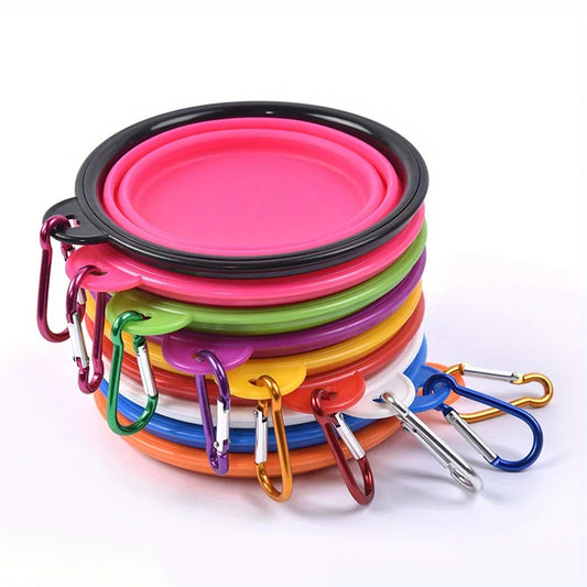 🥣 Plato Plegable de Viaje para Perros