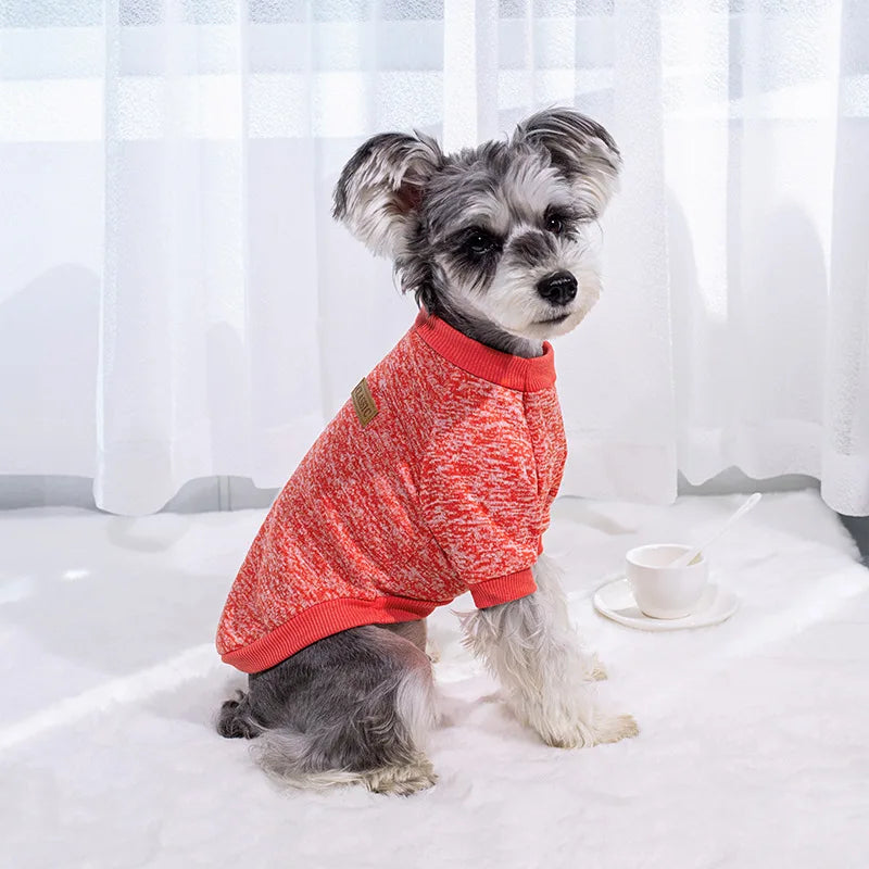 🧶 Suéter Tejido Cuello Redondo para Perros y Gatos
