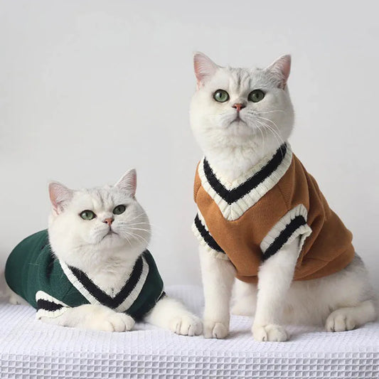 🧥 Suéter de Invierno para Gatos y Perros Pequeños