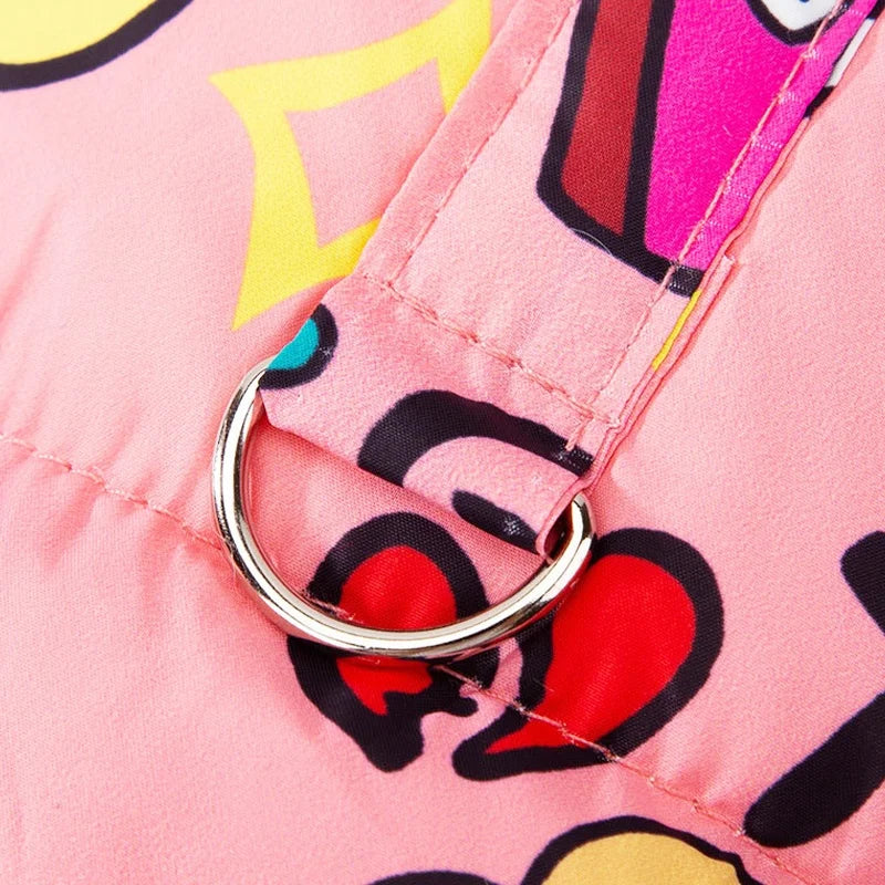 🧥 Chamarra Acolchada Estampada para Perros