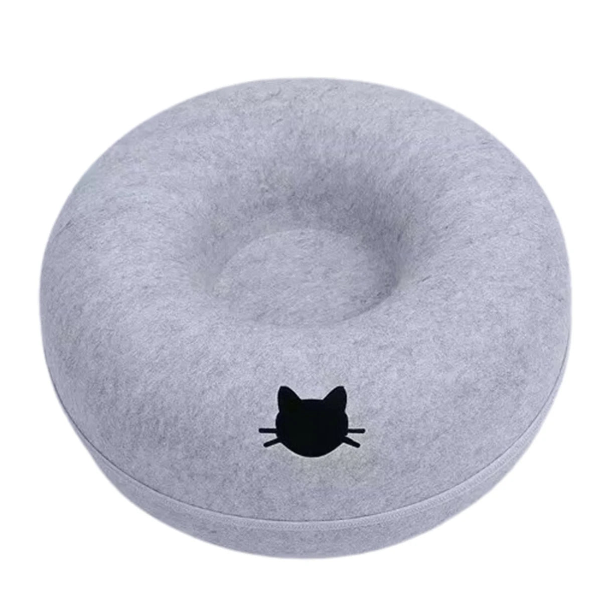 🏠 Nido Túnel de Fieltro para Gatos