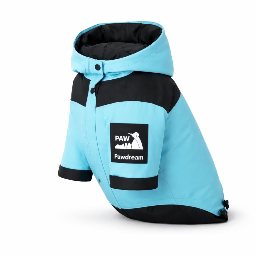 Chamarra Impermeable para Perro - Azul cielo