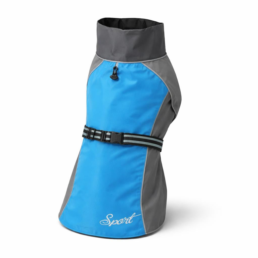 Impermeable de Malla para Perro - Azul