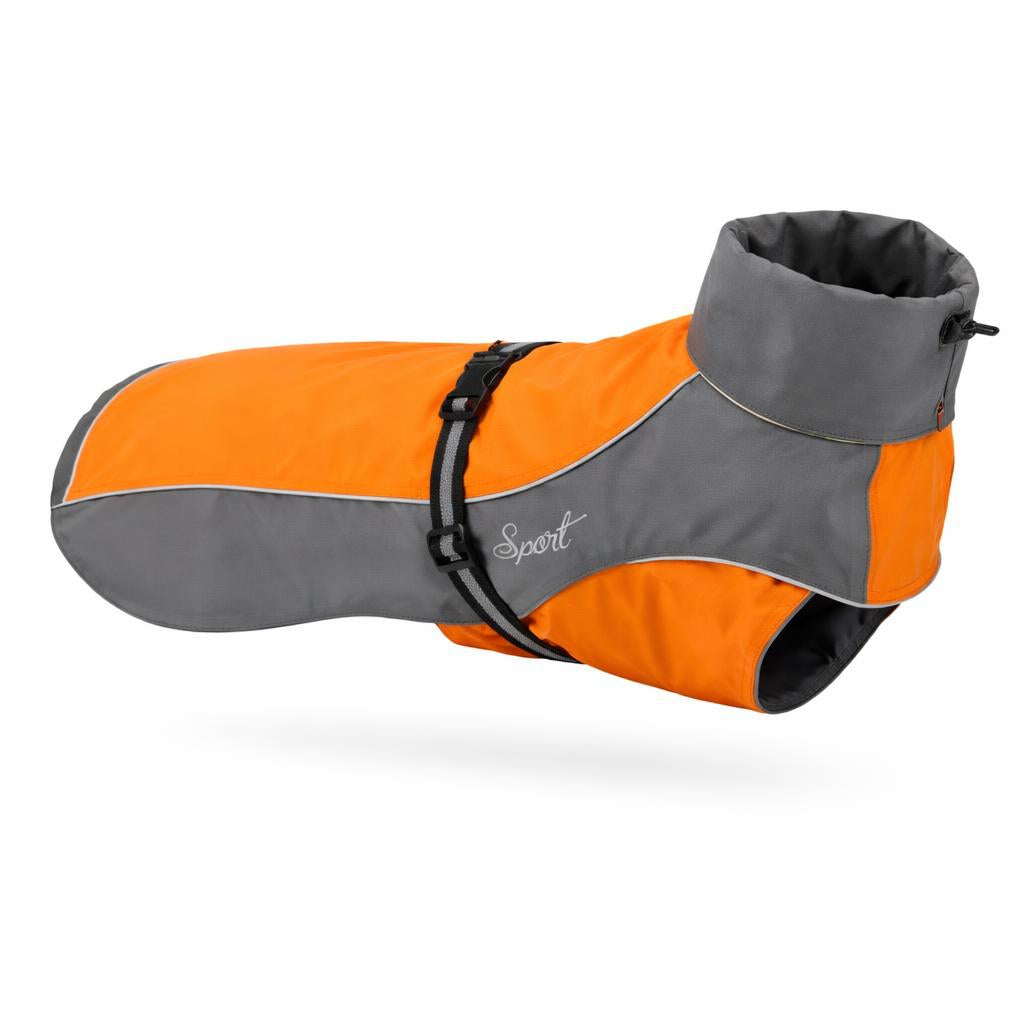 Impermeable de Malla para Perro - Naranja
