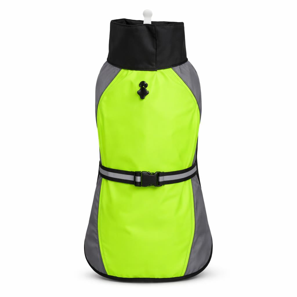 Impermeable de Malla para Perro - Verde