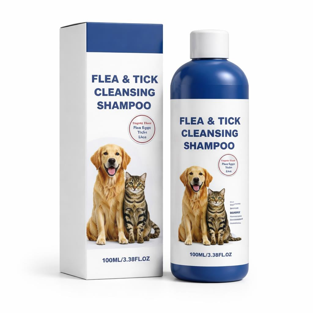 Shampoo Antipulgas para Mascota 100ml - A