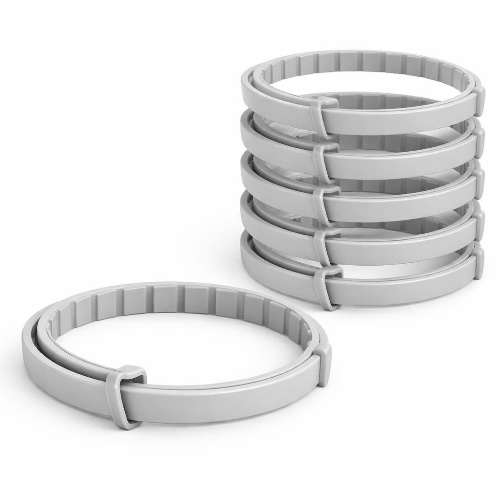 Collar Calmante para Gatos - Gris 8 piezas