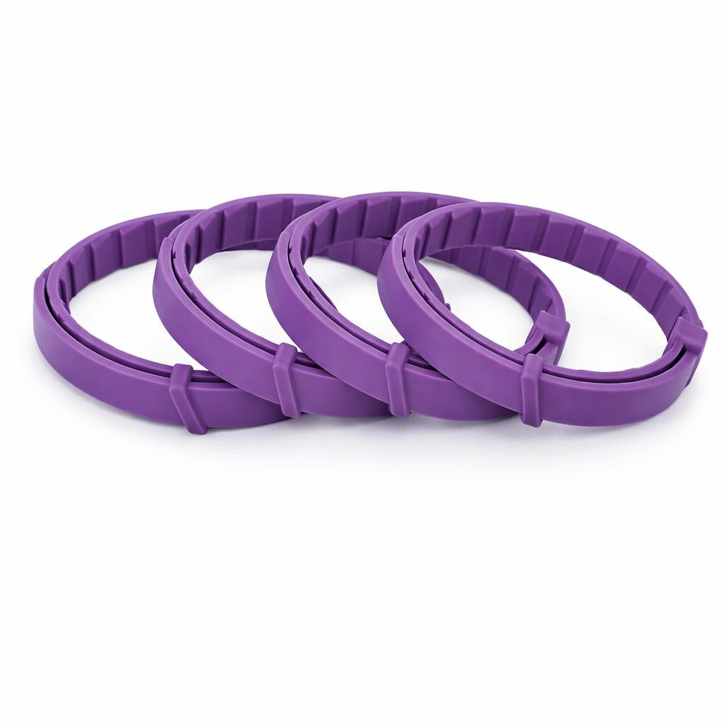 Collar Calmante para Gatos - Morado 4 piezas