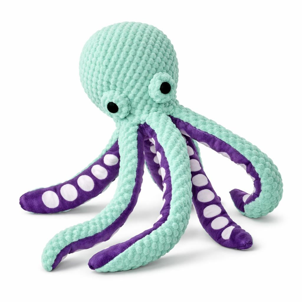 Pulpo de Peluche Indestructible - B
