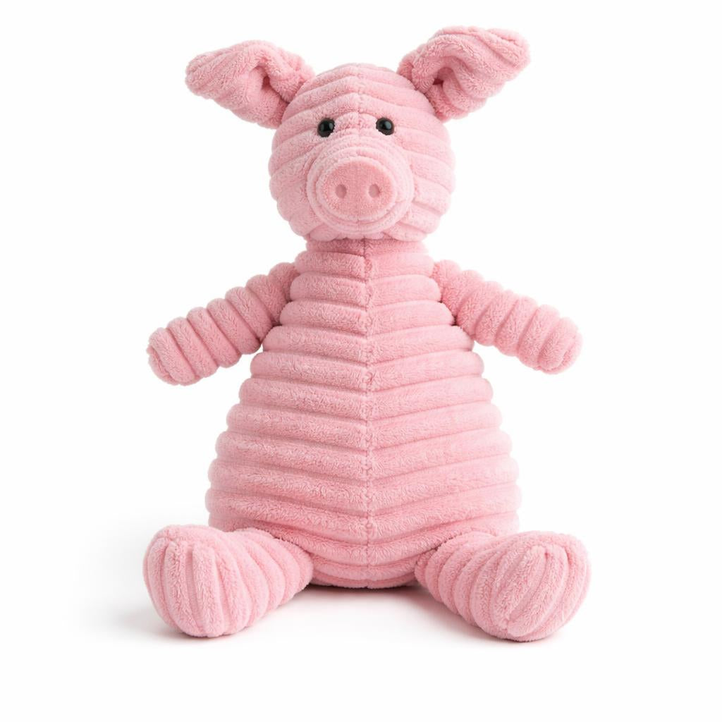 Mordedores de Pana Animalitos - Cerdito rosa