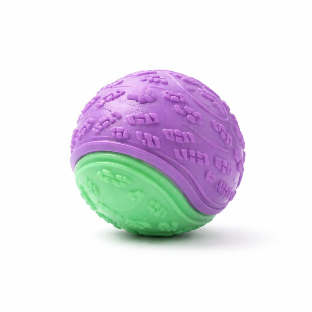 Pelota TPR Dental para Perro - Morado